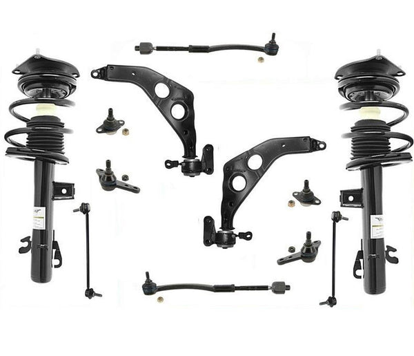 Brazos de control delanteros completos con soporte + kit de chasis para Mini Cooper 02-06