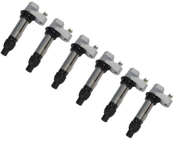 6 New Coils for Chevrolet Camaro 10-15 for Cadillac CTS 08-15 GMC Terrain 10-12
