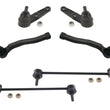 for 04-11 Chevrolet Aveo Aveo5  Lower Ball Joints Outer Tie Rods Sway Bar 6pc