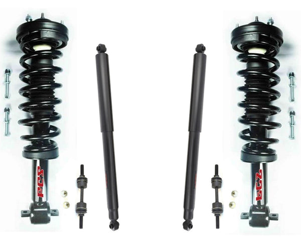 Coil Spring Struts For REAR WHEEL DRIVE ONLY 2014 Ford F150 Standard Cab 6pc