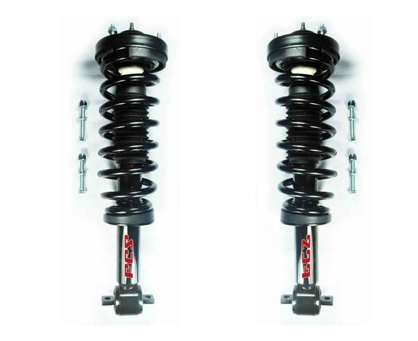 Coil Spring Struts For REAR WHEEL DRIVE 2014 Ford F150 Standard Cab 2pc