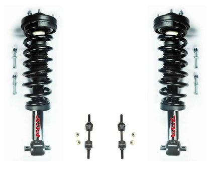 Coil Spring Struts Sway Bar Links for 2014 Ford F150 Standard Cab Rear Wheel Drv