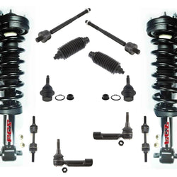 Coil Spring Struts For REAR WHEEL DRIVE ONLY 14 Ford F150 Standard Cab 10pc