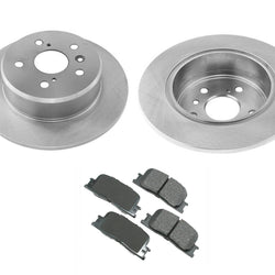 Compatible con rotores traseros y almohadillas de cerámica para Toyota Highlander 2001-2003.