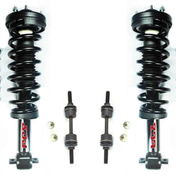 Coil Spring Struts For REAR WHEEL DRIVE ONLY 2014 Ford F150 Extended Cab 4pc