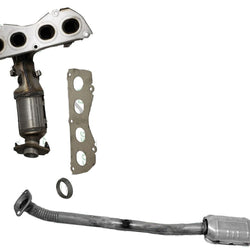 Front & Lower Catalytic Converter For 2012-2017 Toyota Camry 2.5L