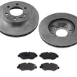 For 2013-2016 Freightliner Sprinter 2500 Front Disc Brake Rotors Ceramic Pads 3p