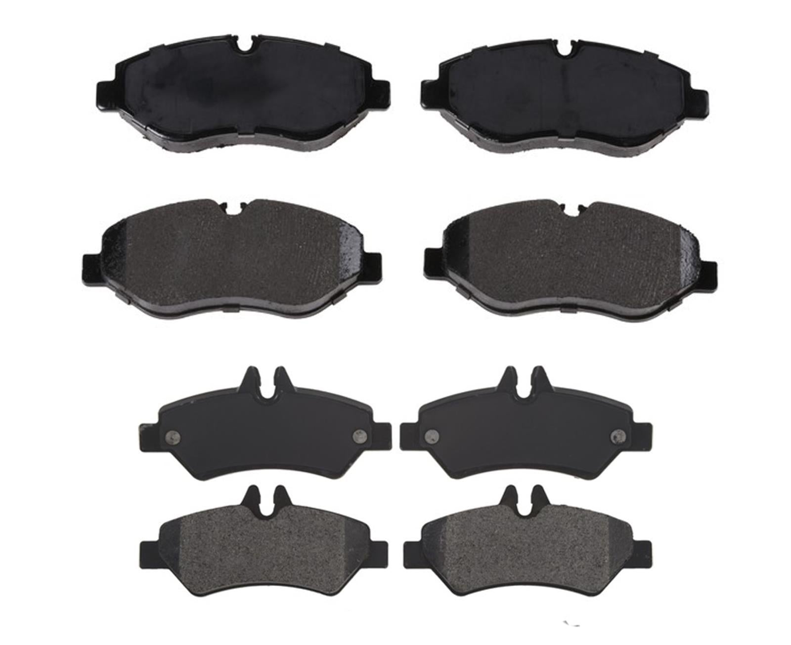 Se adapta a pastillas de freno de cerámica delanteras y traseras Freightliner Sprinter 2500 2013-2016.