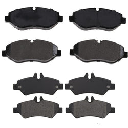 Se adapta a pastillas de freno de cerámica delanteras y traseras Freightliner Sprinter 2500 2013-2016.