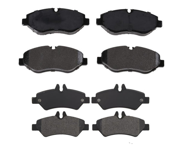 Fits 2013-2016 Freightliner Sprinter 2500 Front & Rear Ceramic Brake Pads