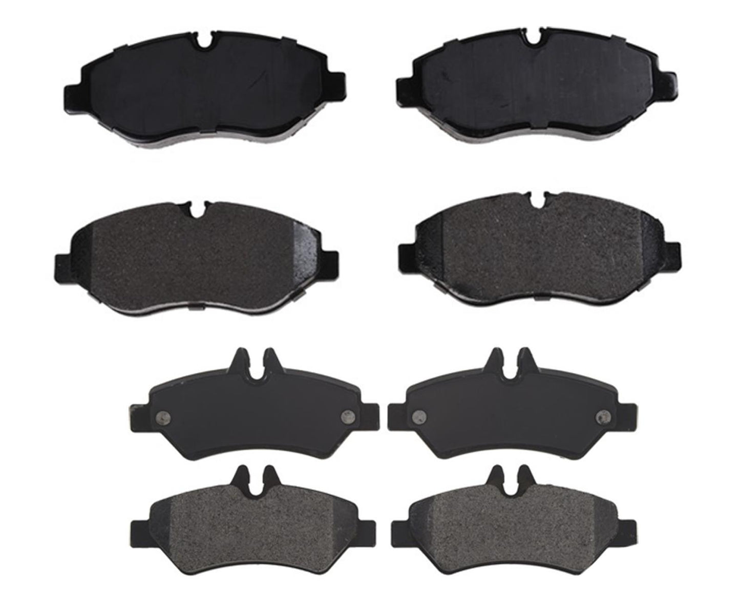 For 2007-2012 Freightliner Sprinter 2500 Front & Rear Ceramic Brake Pads 2pc
