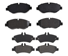 For 2007-2012 Freightliner Sprinter 2500 Front & Rear Ceramic Brake Pads 2pc