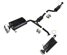 Dual Mufflers Exhaust System For Front Wheel Drive 2009-2011 Acura 3.5L TL