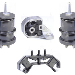 Engine & Automatic Transmission Engine Mounts For 15-19 Subaru Outback 3.6L 4 Pc