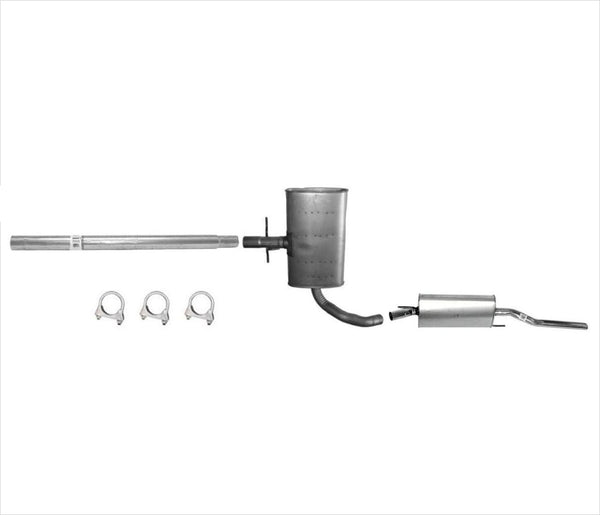 93-99 Jetta 2.0L ABA Engine Code Muffler Exhaust System 308502 797441 394820