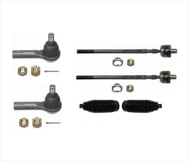 Fits 97-01 Q45 Inner Outer Tie Rod Rods Ends Pair 2 EV349 2 ES3466