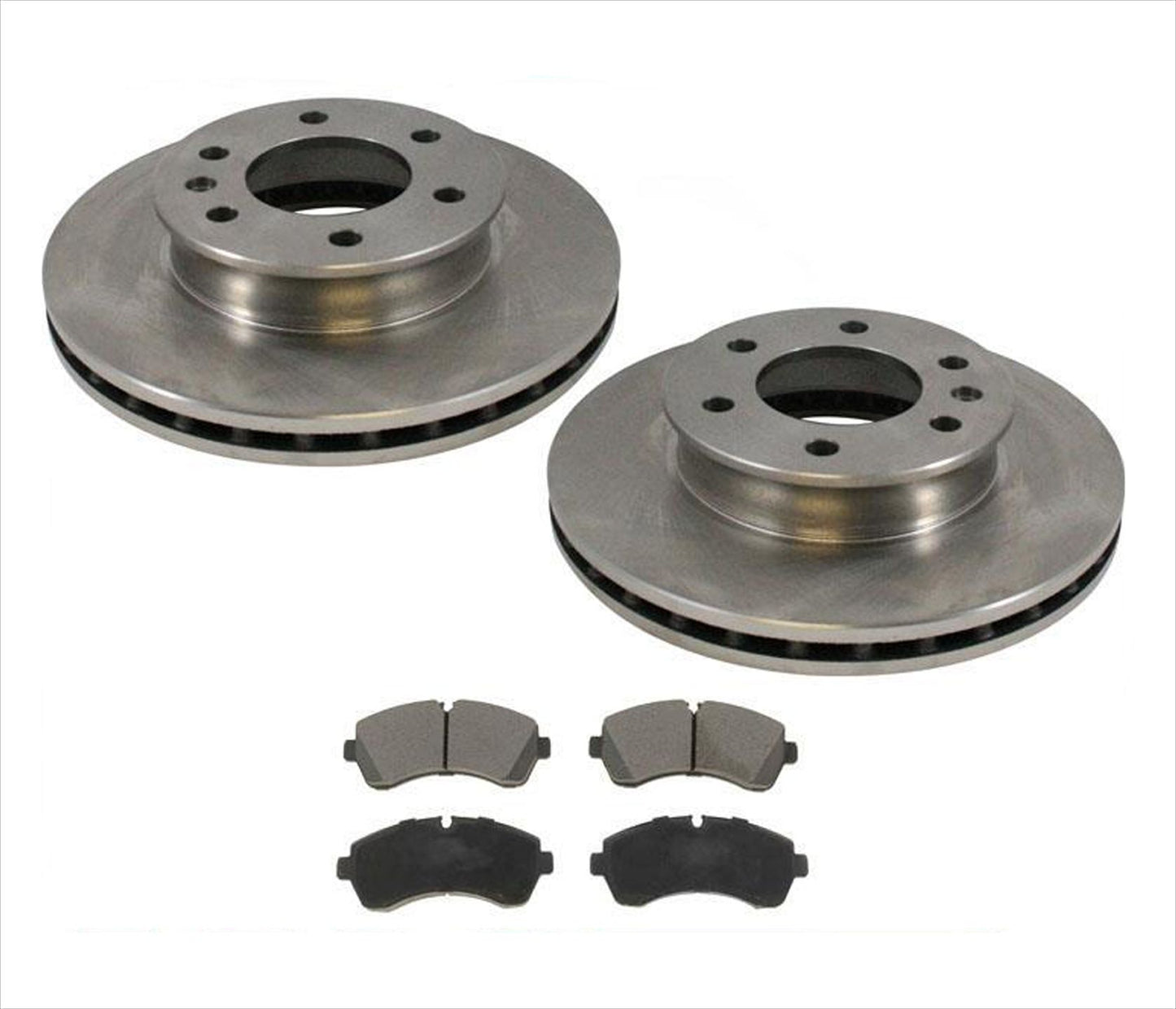 Front Brake Disc Rotors & Pads for 2007-2016 Sprinter 3500