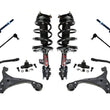 Kit de suspensión delantera y chasis de 12 piezas para Hyundai Elantra 2.0L 2009-2010