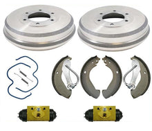 Brake Drums Brake Shoes Spring Cylinder For 2004 2005 2008 Chevrolet Colorado