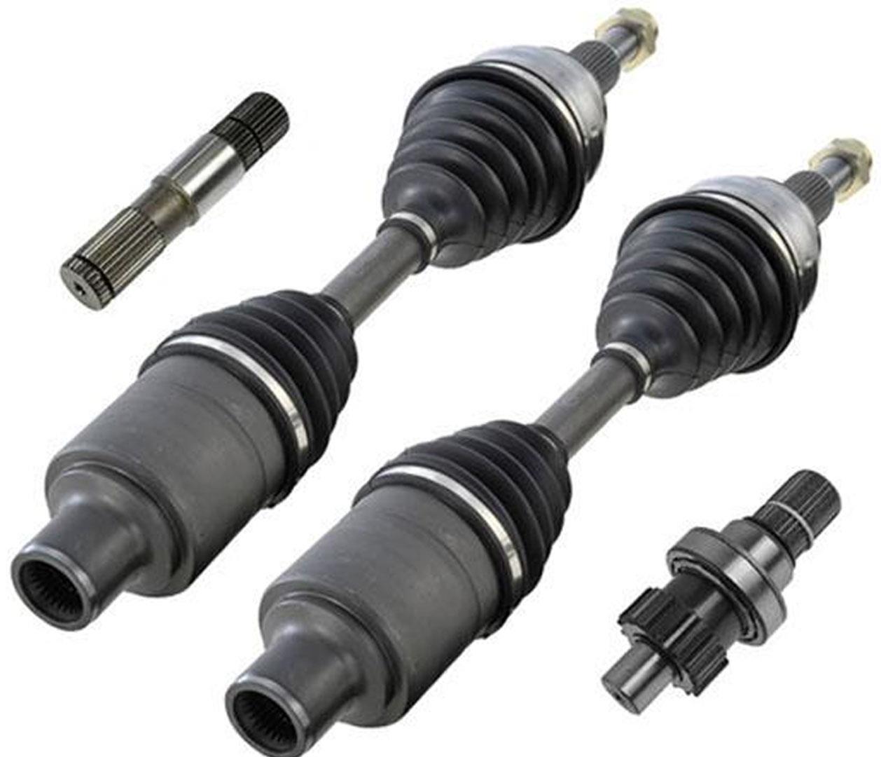 Front CV Axles & Intermediate Shafts Fits 06-11 Dodge Ram 1500 4 Wheel Drive