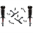 Se adapta a 08-12 Accord V6 3.5L 4 puertas puntales automáticos brazo de control puntales de rótula