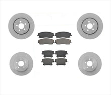 05-17 Chrys 300 REAR WHEEL DRIVE 2.7L 3.5L 5.7L 3.6L 345MM Frt Brake Pads 6Pc