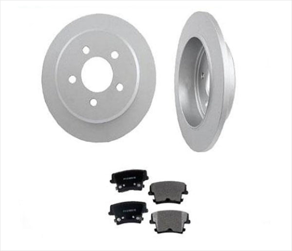 Se adapta a pastillas de rotor de freno de disco trasero con tracción trasera 05-17 Chrysler 300 2.7 3.5 3.6L