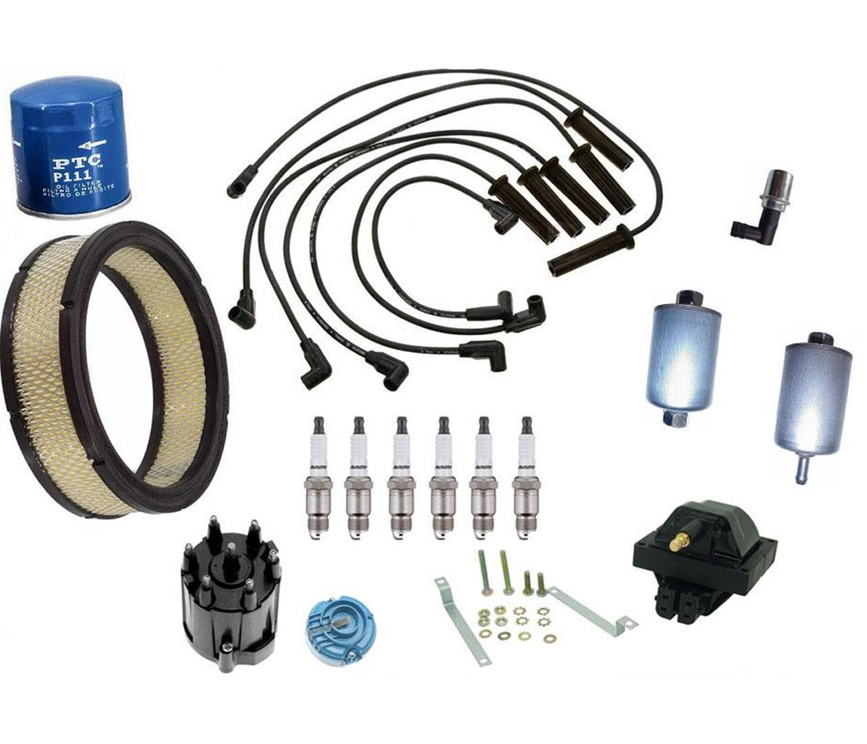 Ignition Wires Cap Rotor Filters For Chevrolet Blazer S10 Pick Up 2.8L 1988-1992