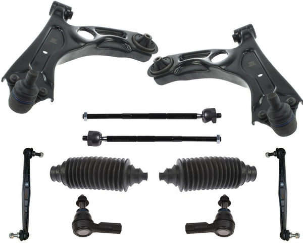 Fits For 12-19 Chevrolet Sonic Steering Tie Rod Control Arms Bushings BJ 10Pc