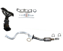 Front & Rear Converters & Front Pipe For 09-12 Toyota Rav4 2.5L