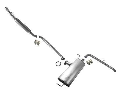 Middle Resonator Muffler Assembly For Toyota Sienna 2004-2010 Front Wheel Drive