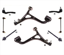 Lower Control Arms Tie Rods Sway Bar Links For Mercedes Benz C240 4Matic 2003-05