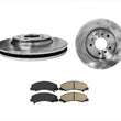 Front Brake Rotors & Front Ceramic Brake Pads for Chevrolet Impala 2006-2013