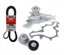 100% nuevo tensor de correa y correa de bomba de agua probada contra fugas para Mustang 05-10 4.0L nuevo