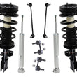 Front Complete Struts Rear Shocks & Sway Bar Links Fits 00-06 BMW X5