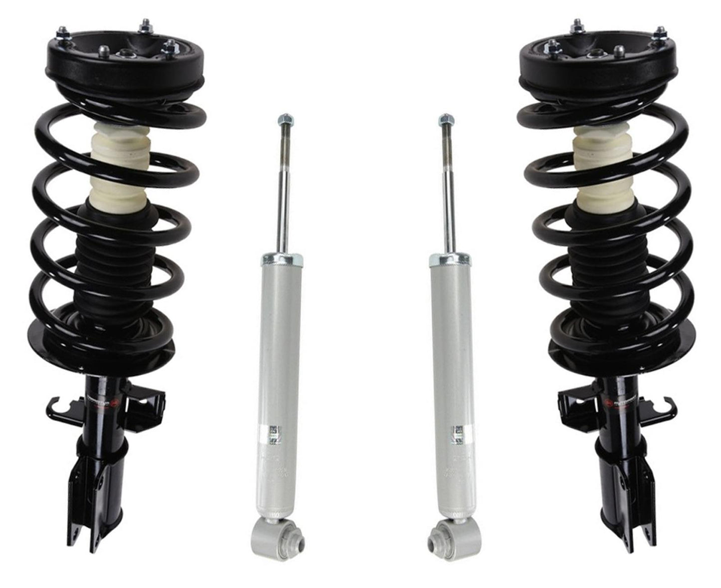 Conjunto de puntales delanteros completos y amortiguador trasero para BMW X5 2000-2006