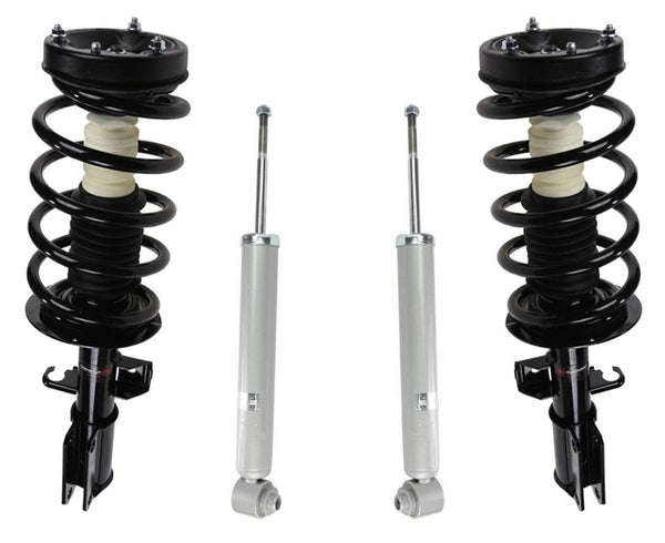 Front Complete Struts Assembly & Rear Shocks Absorber Fits 2000-2006 BMW X5