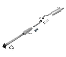 Middle Resonator Pipe & Muffler Exhaust System for Honda CRV CR-V 2.4L 02-04