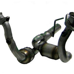 for 2002 2003 2004 Jeep Grand Cherokee 4.7 Engi Y Pipe Dual Catalytic Converters
