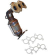 Fits For 07-17 Lexus ES350 3.5L Front Manifold Catalytic Converter