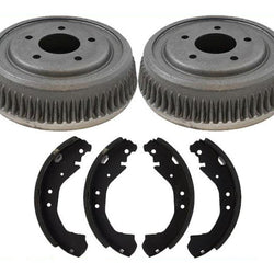 Zapatas de tambor de freno trasero para Chevy C1500 1992-1999, recogida con tracción en 2 ruedas, 3 piezas