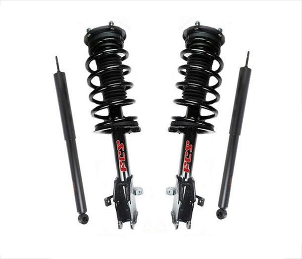 Se adapta a llantas 09-10 Edge 17 18 20, soporte y soporte de resorte rápido + amortiguadores Rr