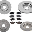 Fit 2013 Fits Ford Focus ST 2.0L Turbo Front & Rear Disc Brake Rotors & Pads