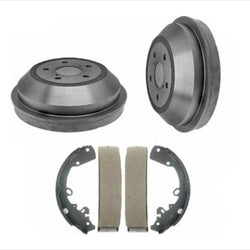 Fits 2005-2006 Dakota (2) Rear Brake Drums and Organic Brake Shoes