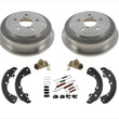 For 2006 Dodge Dakota Rear Brake Drums & Shoes Wheel Cylinders & Hardware Kit