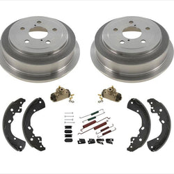 For 2006 Dodge Dakota Rear Brake Drums & Shoes Wheel Cylinders & Hardware Kit