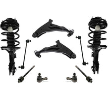 For 01-05 Sebring 2 Door Coupe Control Arms Tie Rod Sway Liks Coil Spring Struts