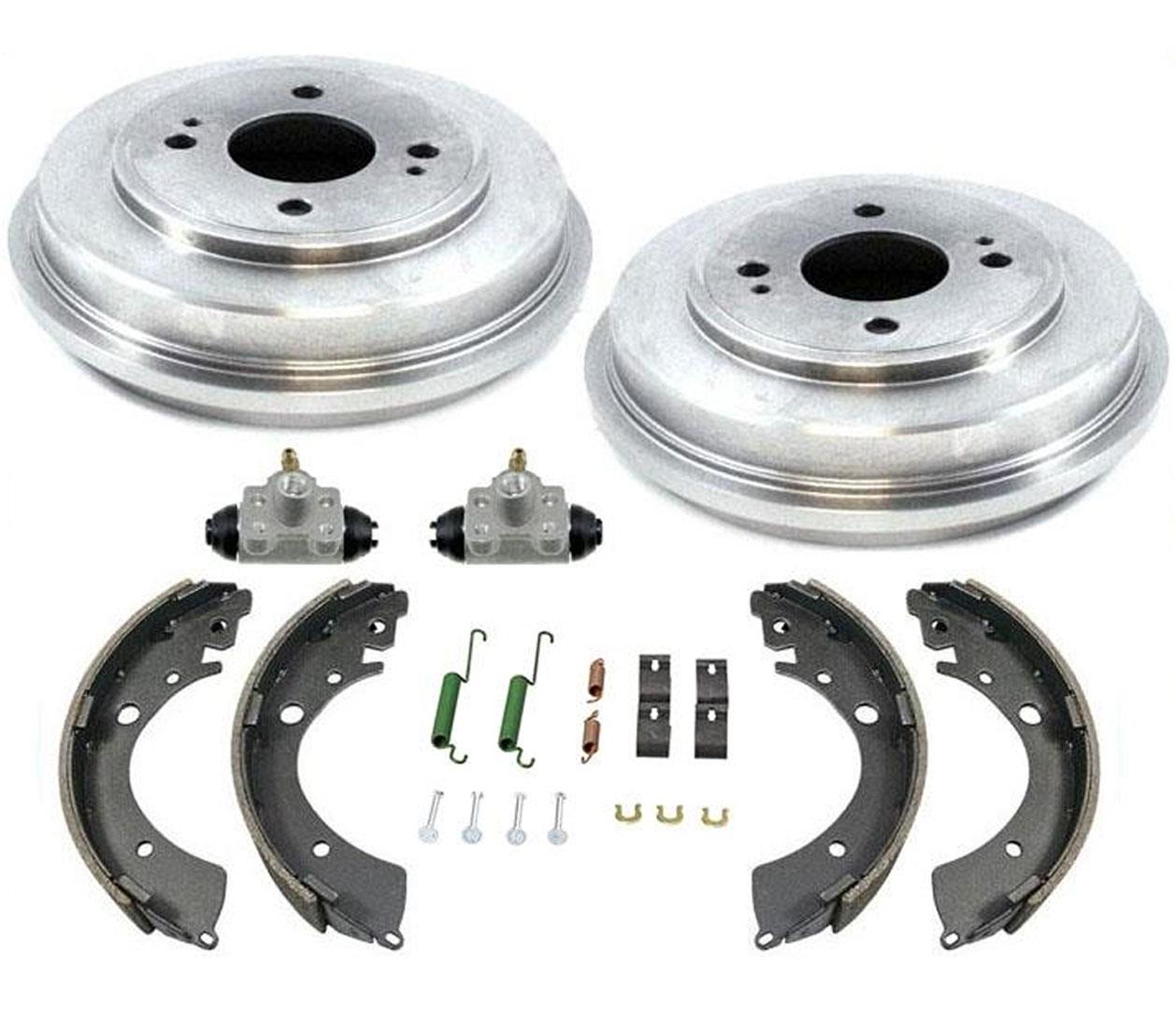 Brake Drum Brake Shoes Springs Wheel Cylinders For Honda Civic 1.7L 2001-2005