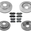 Rotores de freno de disco Pastillas de freno de cerámica para Range Rover LR3 2005-2007 4.0 Eng solamente