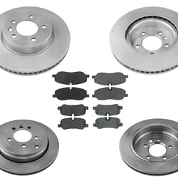 Rotores de freno de disco Pastillas de freno de cerámica para Range Rover LR3 2005-2007 4.0 Eng solamente